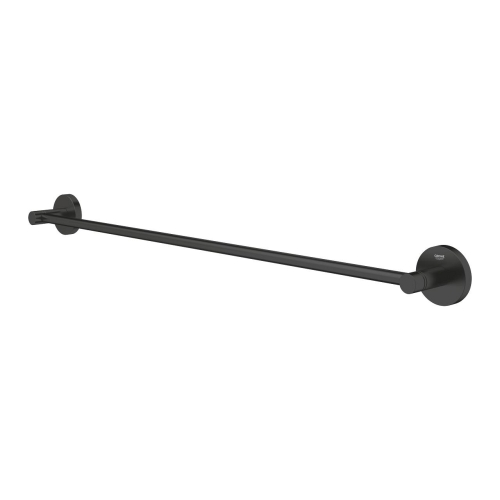 Grohe Essentials fali fürdőlepedő tartó, matt fekete 1022512430