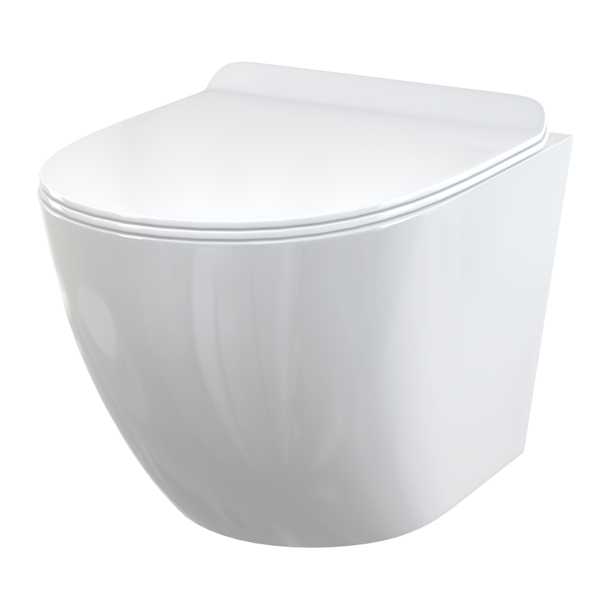 ALCA (Alcaplast) WC SOLID fali wc + SLIM softclose wc ülőke