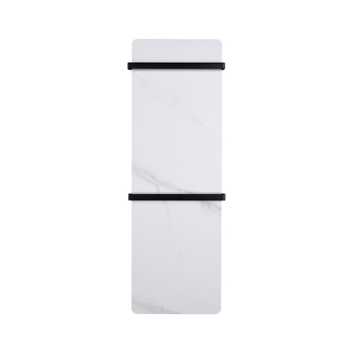 AREZZO design STONELINE 90x30 cm elektromos törölközőszárító radiátor, kőhatású fehér AR-SL900300W