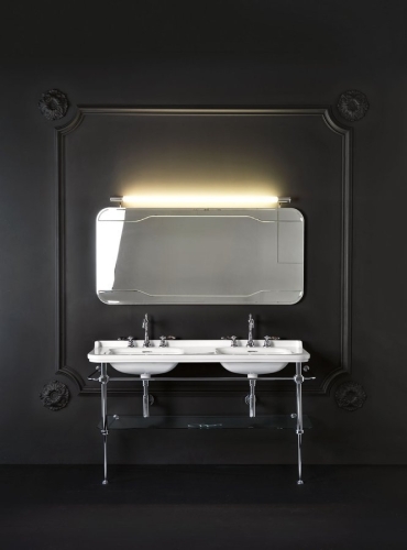 Sapho KERASAN WALDORF 150 cm mosdótartó állvány polccal, króm 9195K1