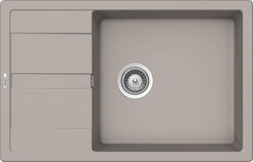 Schock Ronda D-100XL Cristalite mosogató, betonszürke ROND100XLBETO