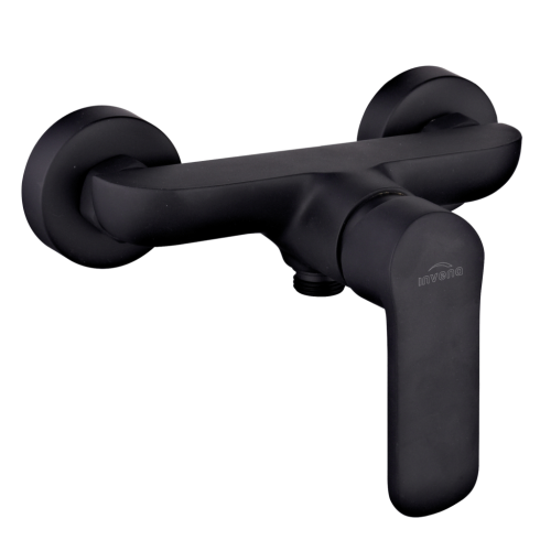 Invena SIROS BLACK zuhanycsaptelep, matt fekete BN-90-004-A