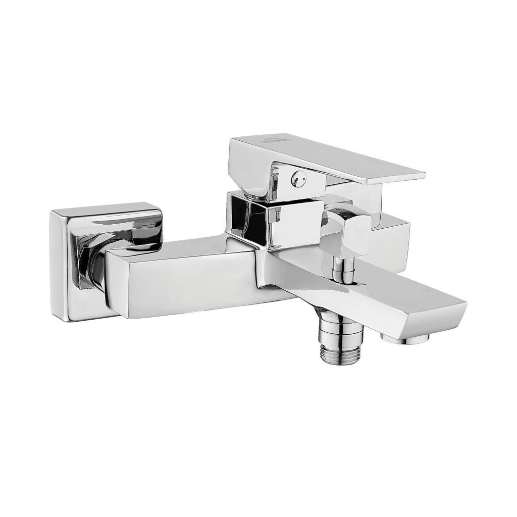 Invena PAROS BLACK kádcsaptelep, króm BW-09-001-A