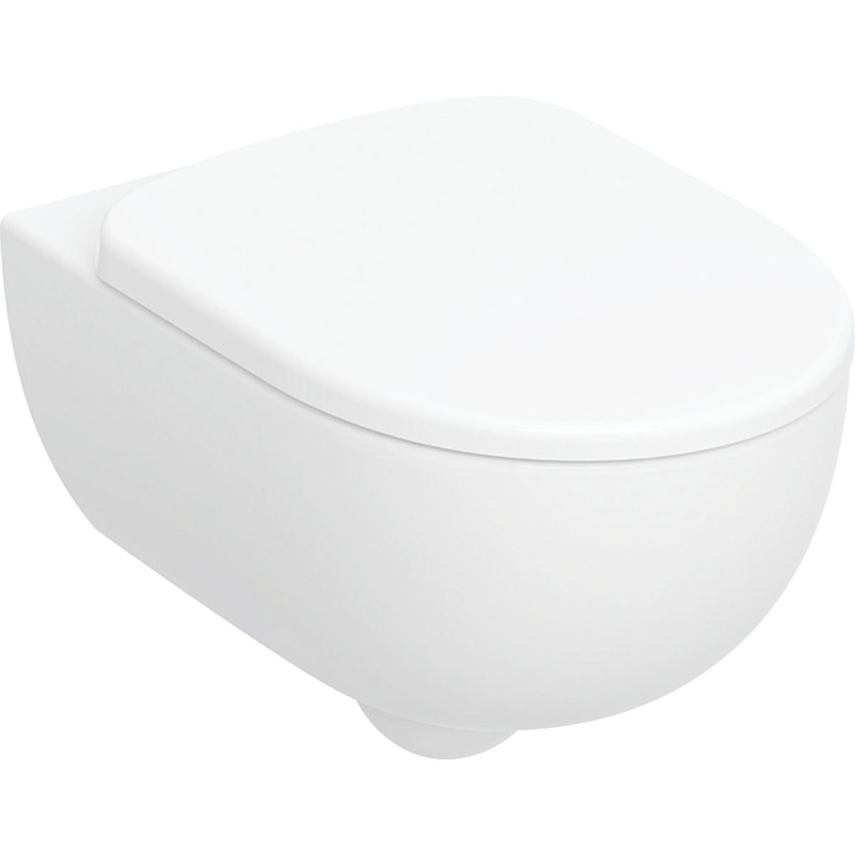 Geberit Selnova fali wc mélyöblítésű készlet, Premium, zárt forma, Rimfree, WC-ülőkével 501.991.00.1