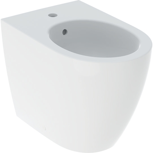 Geberit iCon álló bidé, falhoz illeszkedő, zárt forma, fehér 502.384.00.1