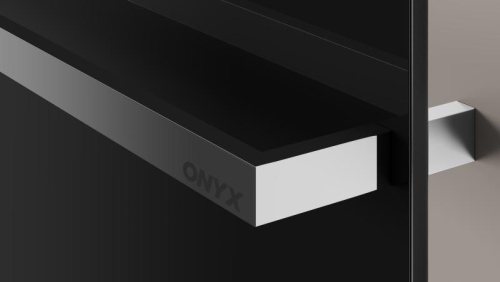 AREZZO design ONYX WHITE 3 elektromos törölközőszárító radiátor matt fehér üveg AR-ONYX3MWMATT