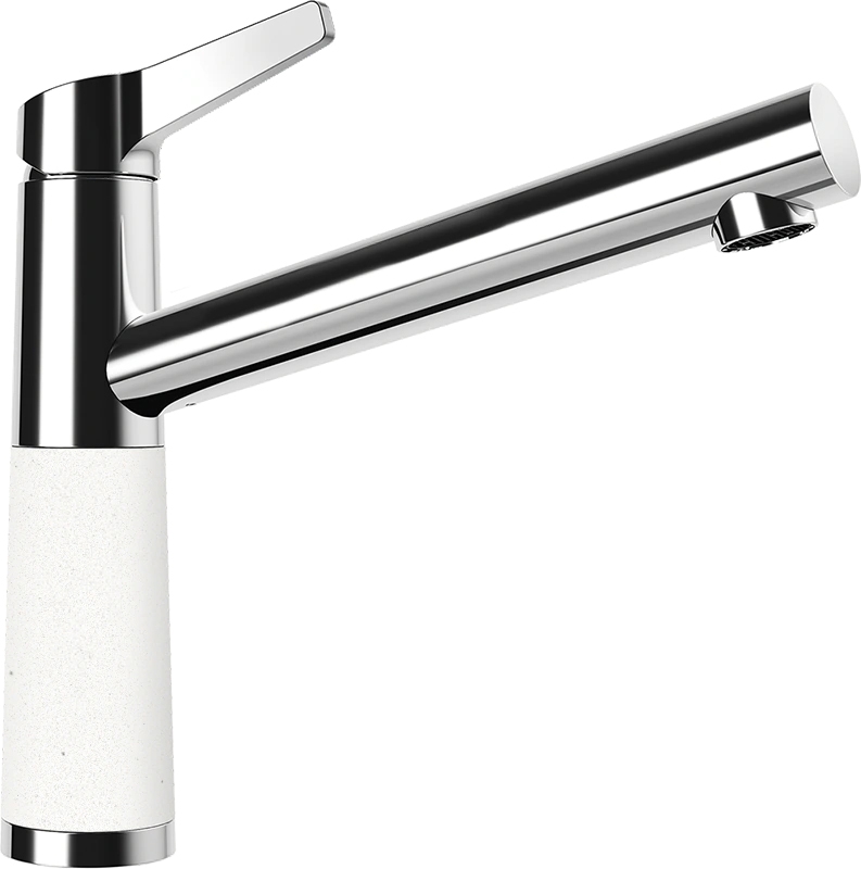 Schock SC-510 Cristalite álló mosogató csaptelep, fehér 554000ALPI