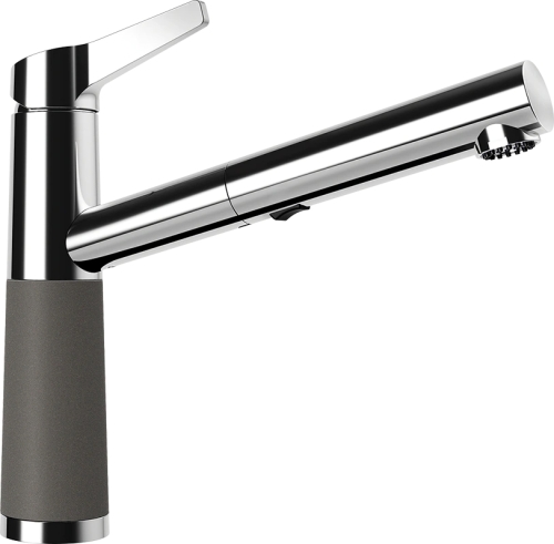 Schock SC-510 Cristalite kihúzható fejes mosogató csaptelep, aszfaltszürke 554120ASPH