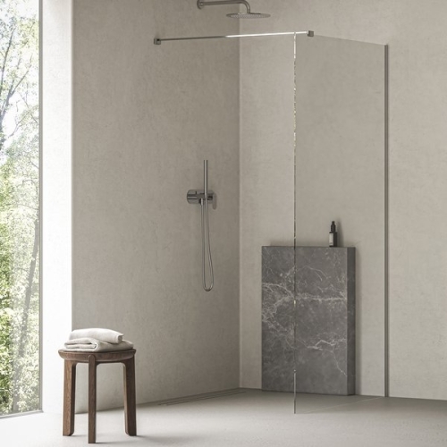 Ravak Walk-In Air Wall 90 cm zuhanyfal, transparent, króm GW9W70C00Z1C