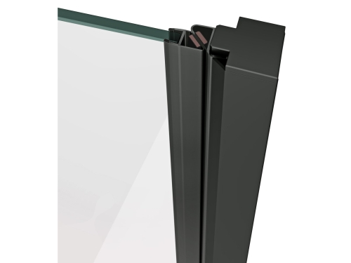 Ravak Cool! COSD2 120 cm zuhanyajtó transparent üveggel, fekete X0VVGC300Z1