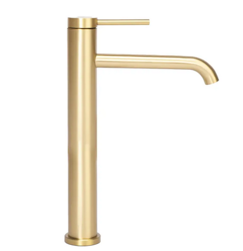 Rea Clif magasított mosdó csaptelep, gold brush B5329