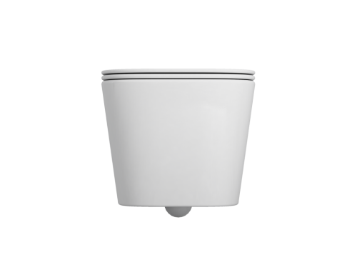 Invena Paros szögletes rimless fali wc lassú záródású ülőkével, fehér CE-90-001-W