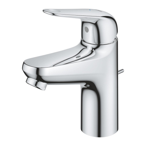 Grohe Swift egykaros mosdócsaptelep automata leeresztővel S-es méret, Cold Startos, króm 24322001
