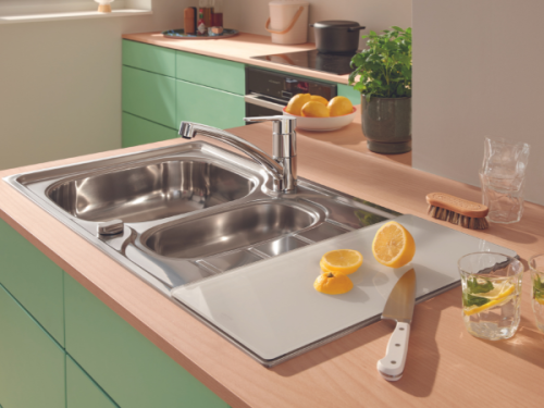Grohe 45x24 cm üveg vágódeszka 40786L00