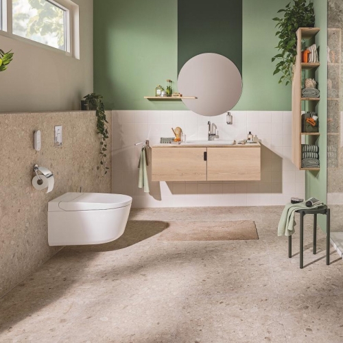 Grohe Sensia bidéfunkciós teljes wc-rendszer falsík mögötti öblítőtartályokhoz, falra függesztett 36507SH0