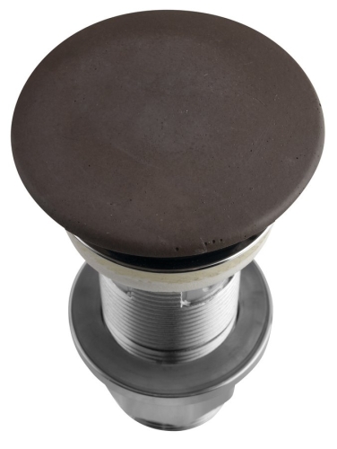 Sapho klik-klak mosdólefolyó túlfolyó nélkül, sötétbarna FG915