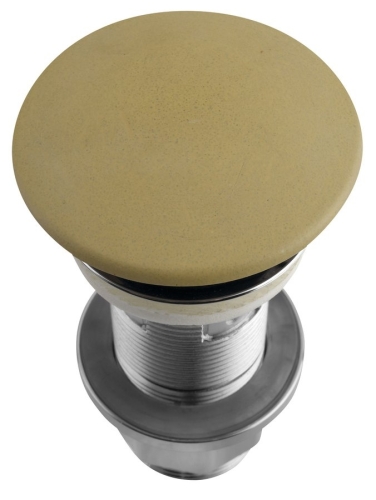 Sapho klik-klak mosdólefolyó túlfolyó nélkül, sárga FG922