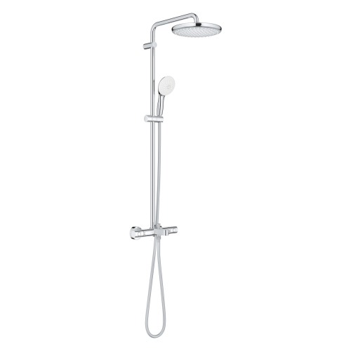 Grohe Tempesta System 250 termosztátos zuhanyrendszer kádtöltővel, króm 26978001
