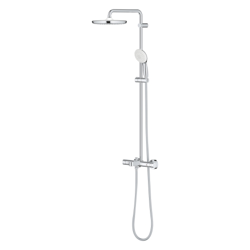 Grohe Tempesta System 250 termosztátos zuhanyrendszer kádtöltővel, króm 26978001