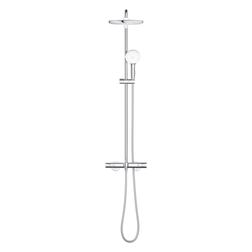 Grohe Tempesta System 250 termosztátos zuhanyrendszer kádtöltővel, króm 26978001