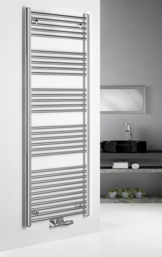Sapho AQUALINE ALYA 600x1785 mm fürdőszobai radiátor középső bekötéssel, króm LLS306