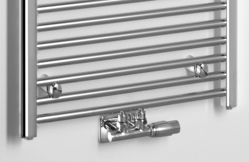 Sapho AQUALINE ALYA 600x1785 mm fürdőszobai radiátor középső bekötéssel, króm LLS306