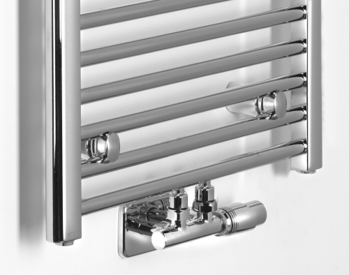 Sapho AQUALINE ALYA 400x1188 mm fürdőszobai radiátor középső bekötéssel, króm LLS308