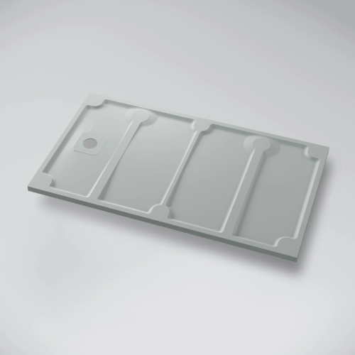 Marmy DOLOMITE PRO 70x140 zuhanytálca, Valentino Grey 80 8220 70 14 53