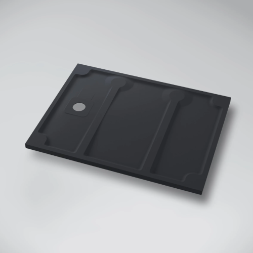 Marmy DOLOMITE PRO 80x120 zuhanytálca, Cavalli Black 80 8184 80 12 54