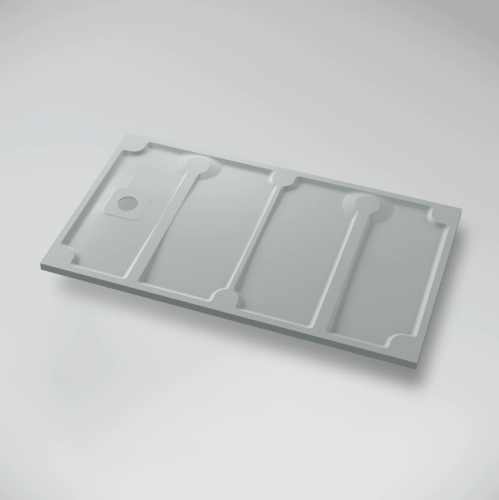 Marmy DOLOMITE PRO 90x140 zuhanytálca, Valentino Grey 80 8228 90 14 53