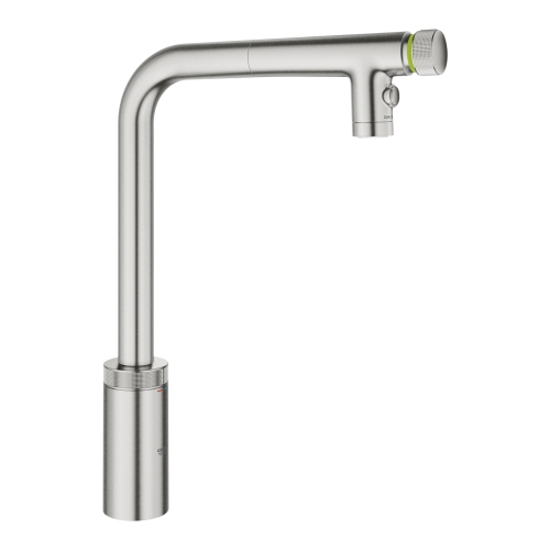 Grohe Minta SmartControl mosogató csaptelep SmartControl vezérléssel, supersteel 31889DC0