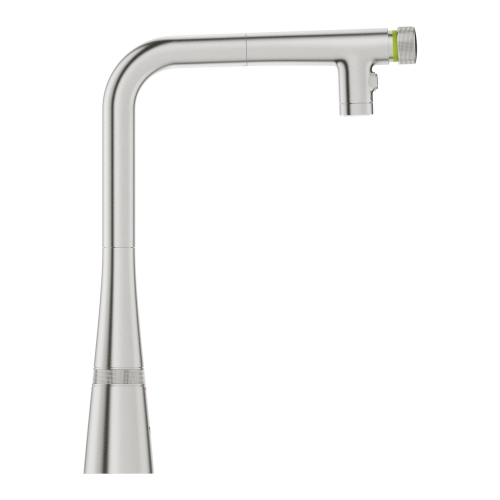 Grohe Zedra SmartControl mosogató csaptelep SmartControl vezérléssel, supersteel 31886DC0