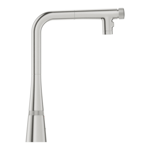 Grohe Zedra SmartControl mosogató csaptelep SmartControl vezérléssel, supersteel 31886DC0