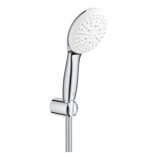 Grohe Tempesta 100 zuhanyszett fix tartóval 3 funkciós kézizuhannyal, króm 26639003