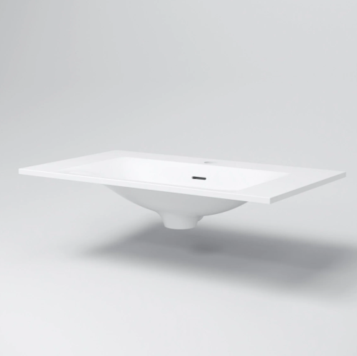 Marmy CRYSTAL 80x46 cm mosdó, fehér 80 7719 08 11 10