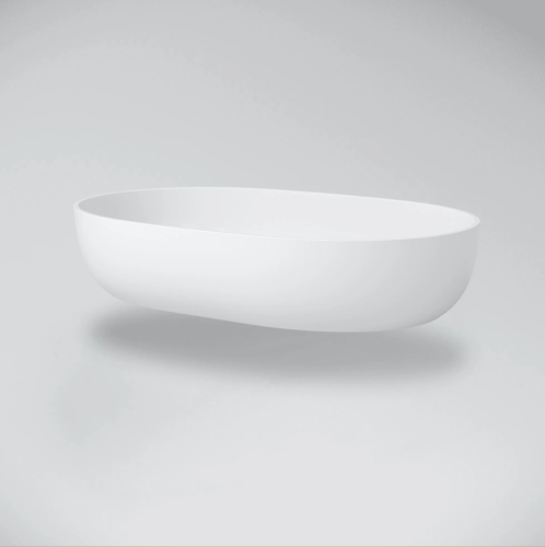 Marmy ZUMA ”L” 58x37 cm mosdó, matt fehér 80 8330 06 10 11