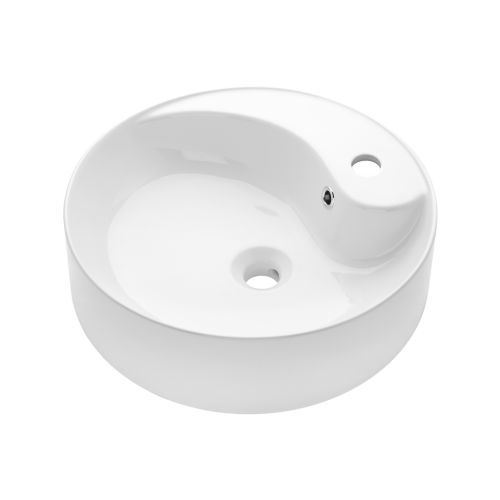 Invena Afrodyta pultra ültethető mosdó 46 cm, fehér CE-25-001-W