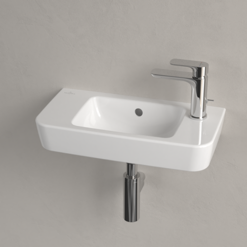 Villeroy & Boch O.Novo 50x25 cm jobbos kézmosó, fehér 4342R501