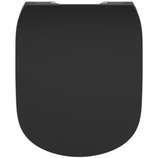 Ideal Standard Tesi Slim lassú záródású wc ülőke, matt fekete T3527V3