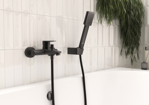 Ferro Ritto Black egykaros kádcsaptelep, matt fekete BTR1BL