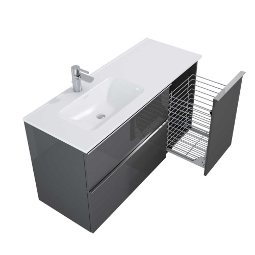 AREZZO design SKAPPA 100 cm balos mosdó, fehér AR-145935