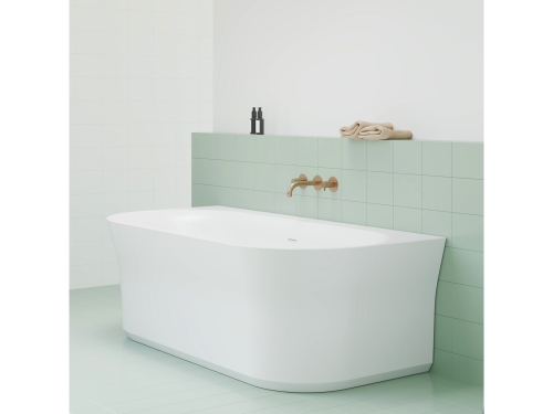 Ravak Ypsilon Wall 178x86 cm szabadon álló kád fehér lefolyóval, fehér XC00100047