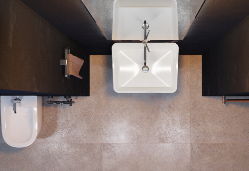 LUNART Adrienne álló mosdó, fényes fehér 5999123011046