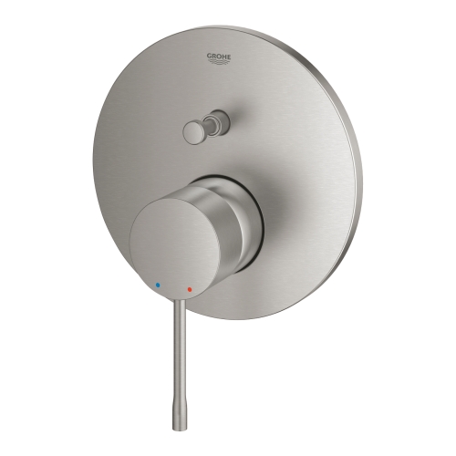 Grohe Essence 2 funkciós falsík alatti zuhanycsaptelep, supersteel 24167DC1