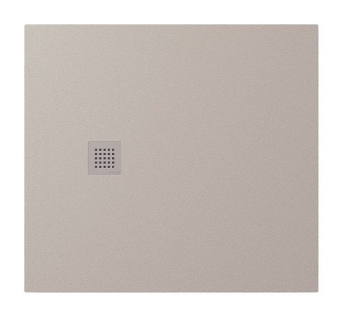 Sapho POLYSAN TRENECA 110x100 cm öntöttmárvány zuhanytálca, matt bézs 84312.81