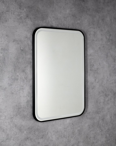 Sapho CETIS 60x80 cm tükör LED világítással, matt fekete CT080