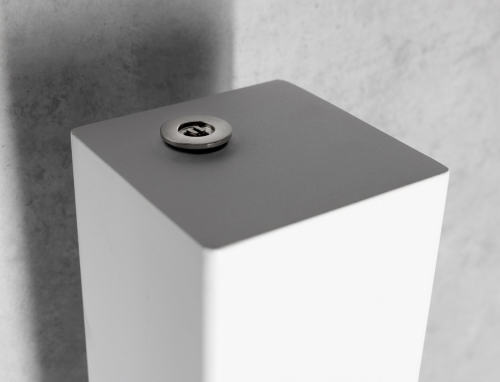Sapho CUBIQ 100x1800 mm fürdőszobai radiátor, matt fehér LQ284