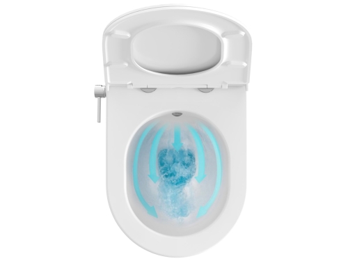 Ravak Uni Chrome RimOff wc bidé funkcióval X01912