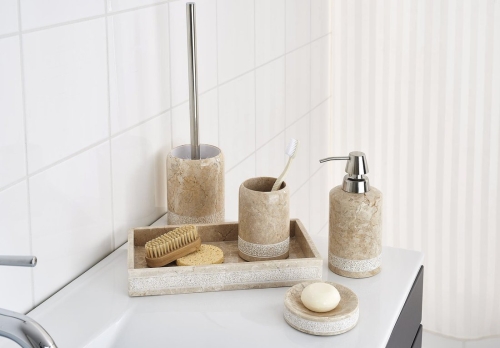 Sapho POSH szappantartó, márvány bézs 2234319