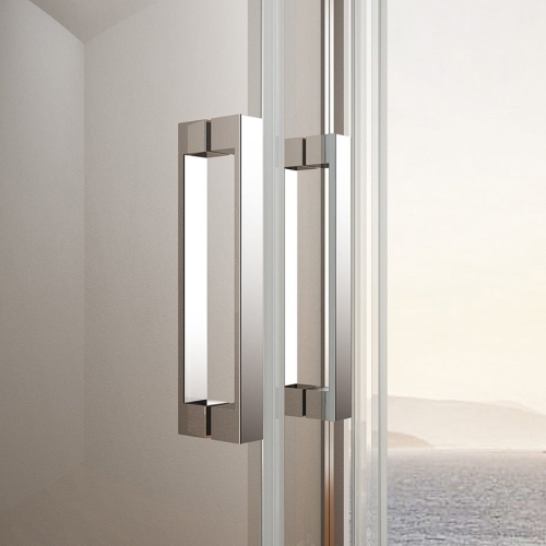 Sapho GELCO LORO 110 cm fix részes nyílóajtó transzparent üveggel, króm GN4611